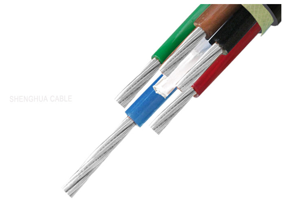 China Five Core PVC Insulated &amp; Sheathed 0.6/1kV  Unarmoured Aluminum Conductor Cable supplier