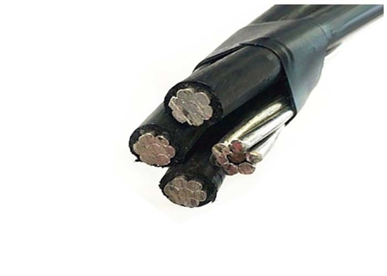 China Al Conductor LDPE / HDPE / XLPE Insulated Cable 1kv Low Voltage Service Drop Cable supplier