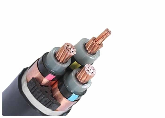 China Electrical XLPE Insulated Power Cable 11kV 33kV IEC60502-2 Standard 3X185MM2 supplier
