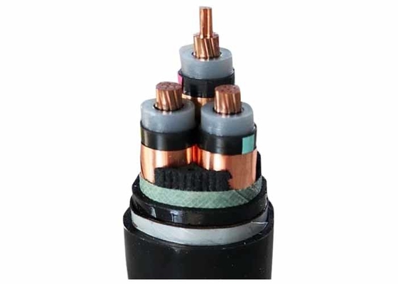China Double Steel Wire Armoured Electrical Cable High Voltage 3 Phase  UG 3x300 SQ . MM supplier