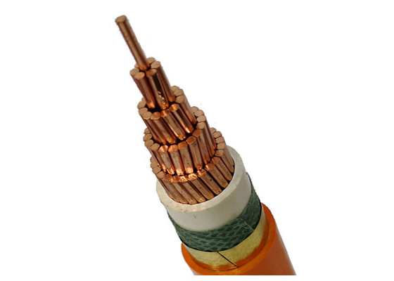 China Safety Low Smoke Zero Halogen Cable Orange Color Lszh Power Cable For Indoors / In Tunnel supplier
