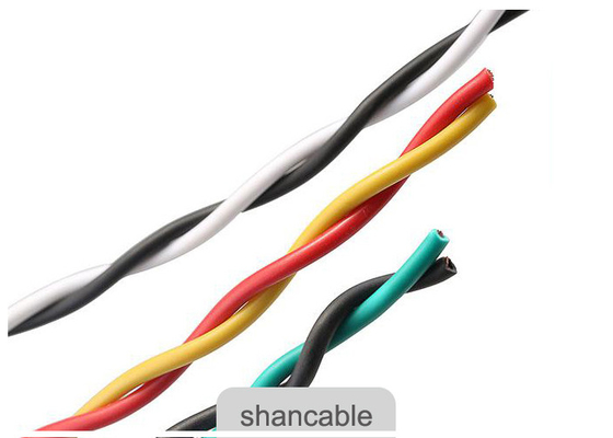 China Copper PVC Insulation Electrical Cable Wire Twisted Pair Flexible Wire supplier